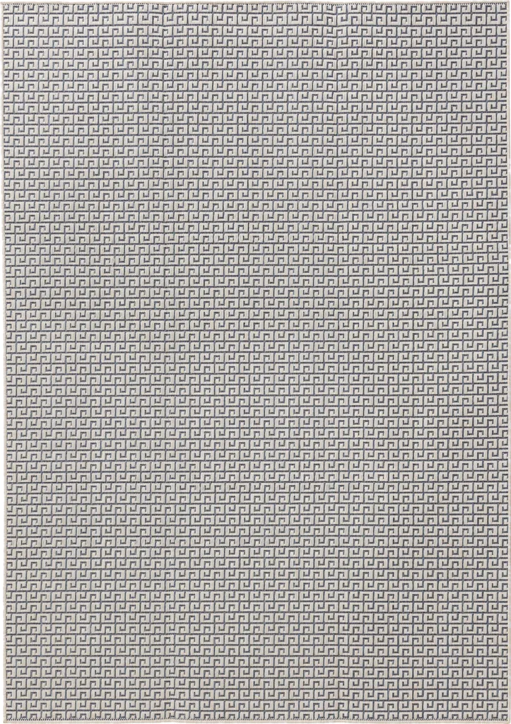 Tapis de salon et terrasse Lome Blanc Interiyou format 120x170cm