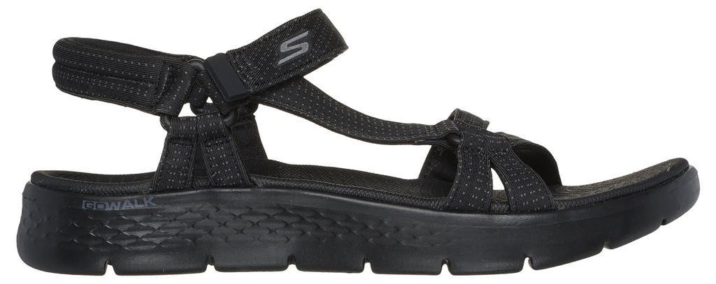 Skechers Go Walk Flex Sandal Sublime Black Textile Größe EU Produktbild 