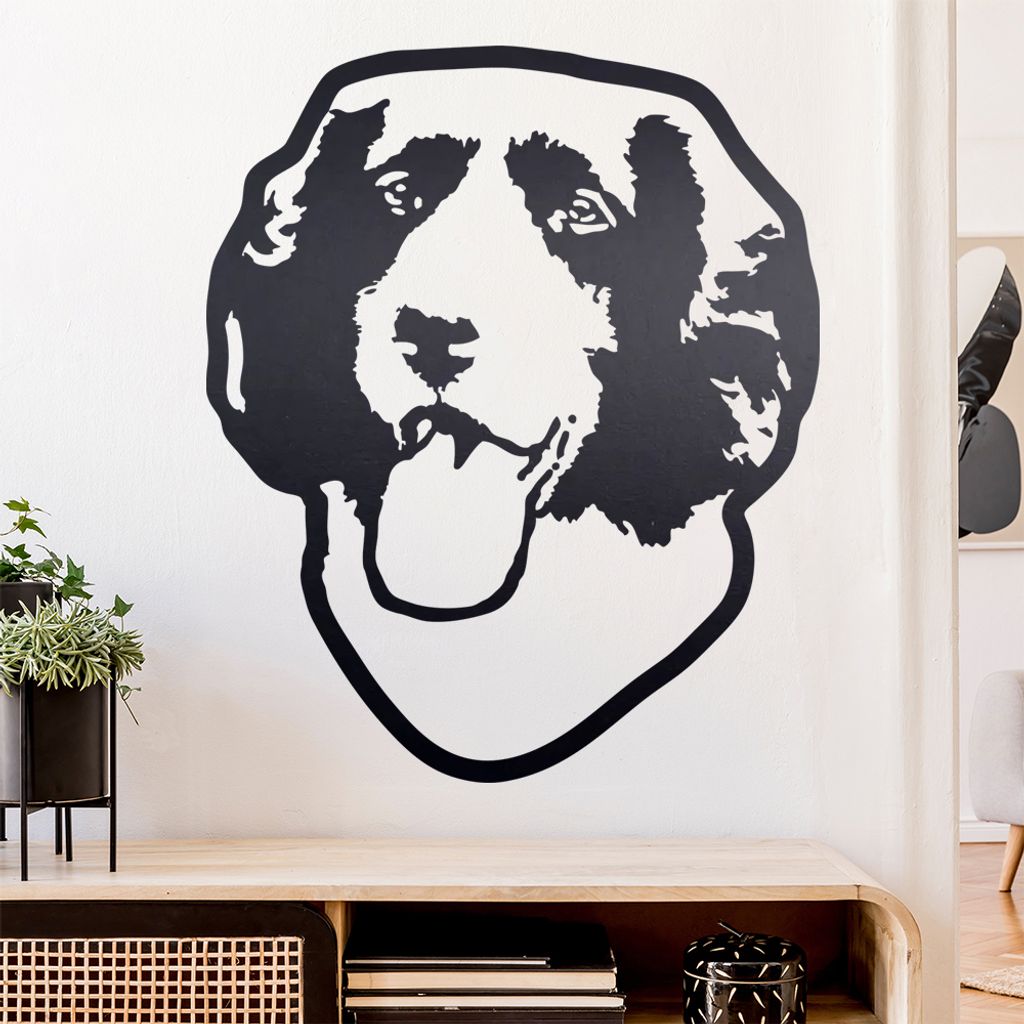 small munsterlander pointer Wandtattoo Wandaufkleber Wall Sticker - Dekoration, Küche, Wohnzimmer, Schlafzimmer, Badezimmer