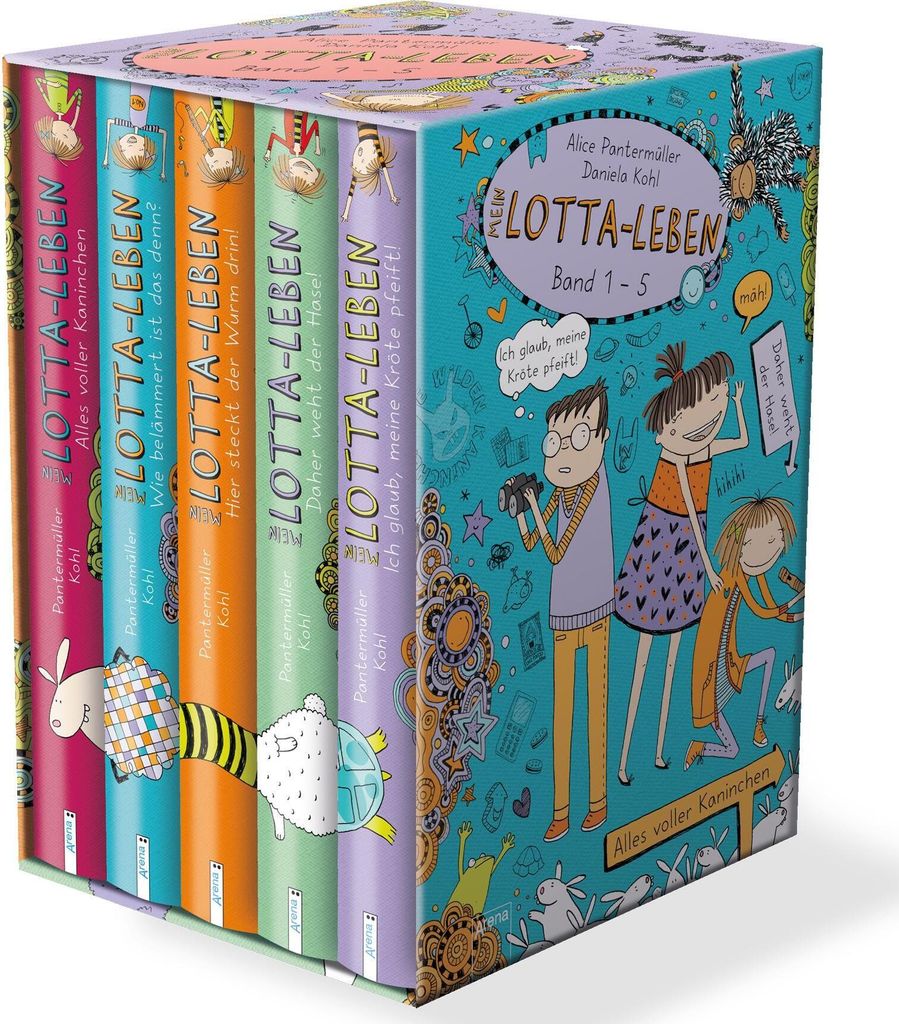 Mein Lotta-Leben 01-05. Im Schuber Image du produit 