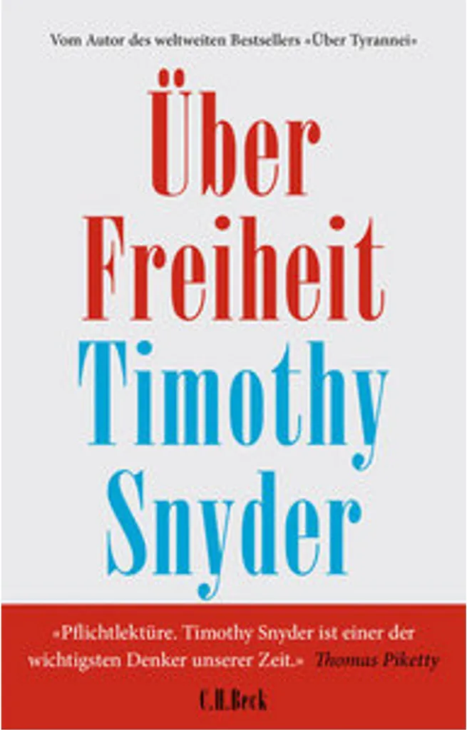 Livre Über Freiheit édition critique de luxe avec commentaires d'experts