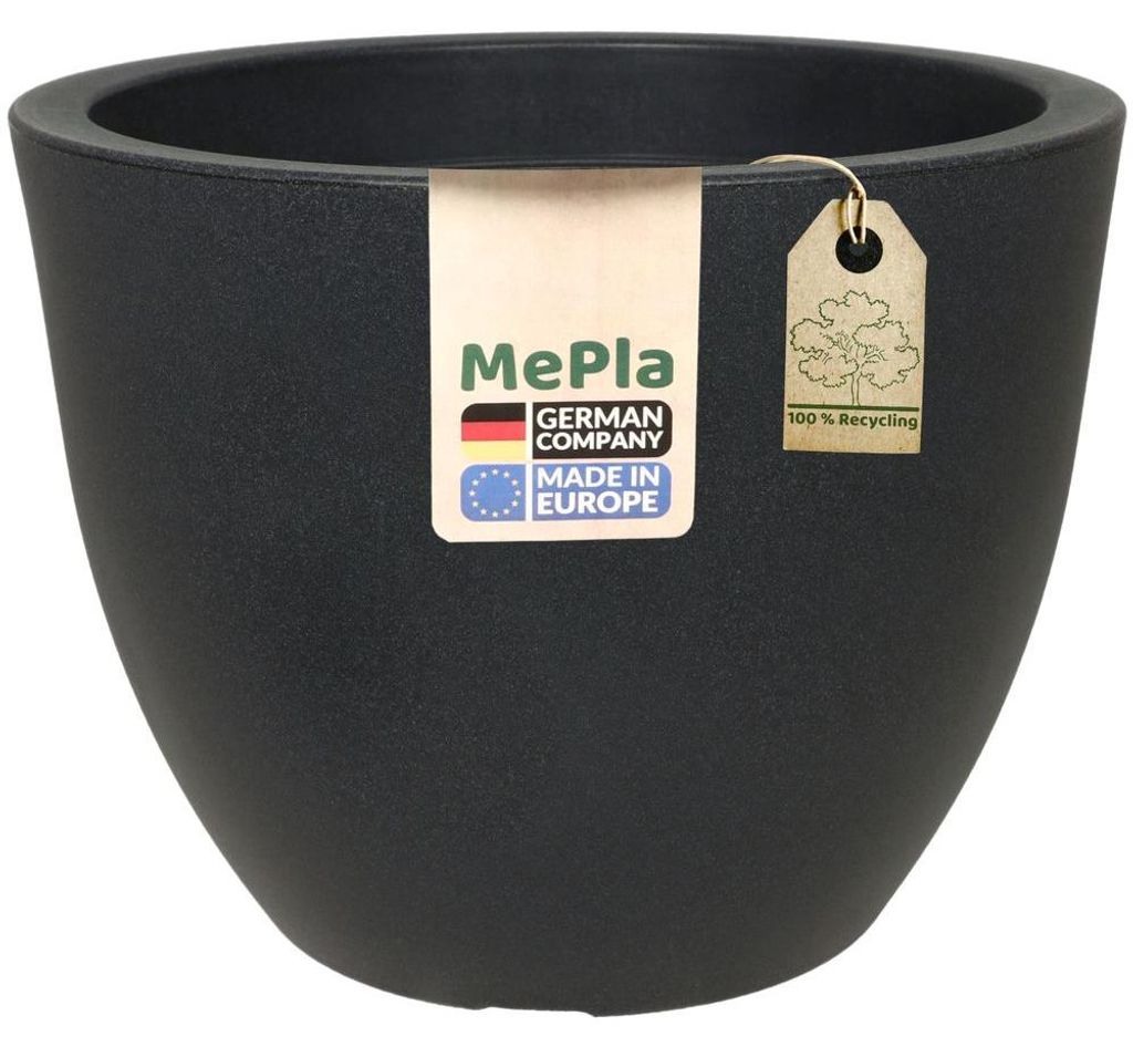 MePla - Pflanzkübel Siena ø 60 anthrazit Produktbild 