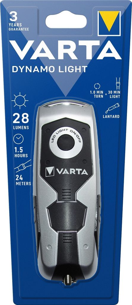 Svietidlo VARTA "Dynamo light LED" odolné voči striekajúcej Obrázok produktu 17