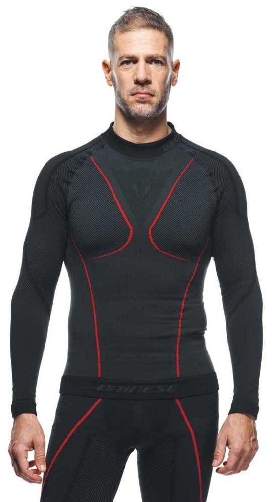 Dainese Thermo LS Nero/Rosso L Intimo funzionale da moto Immagine del prodotto 