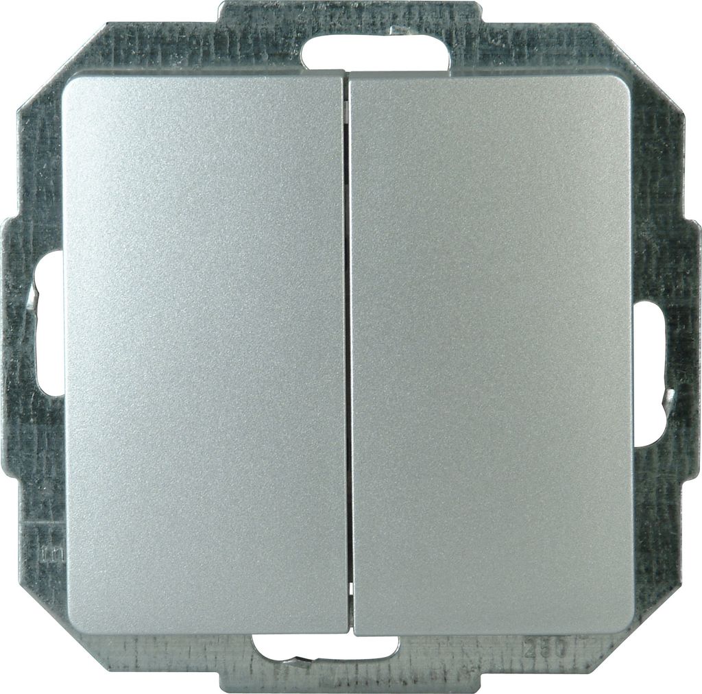 Kopp Paris Silber Wechsel/Wechselschalter Produktbild 