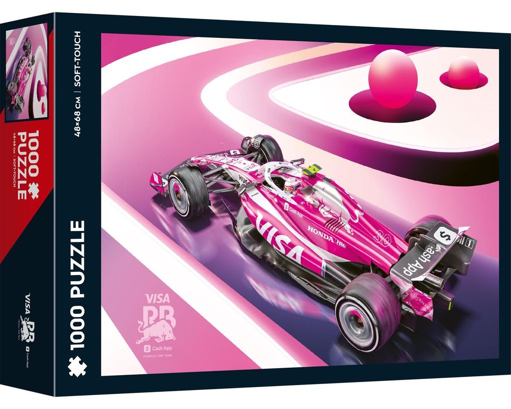 TREFL Puzzle Soft Touch: Autofahrer: Visa Cash App Racing Produktbild 
