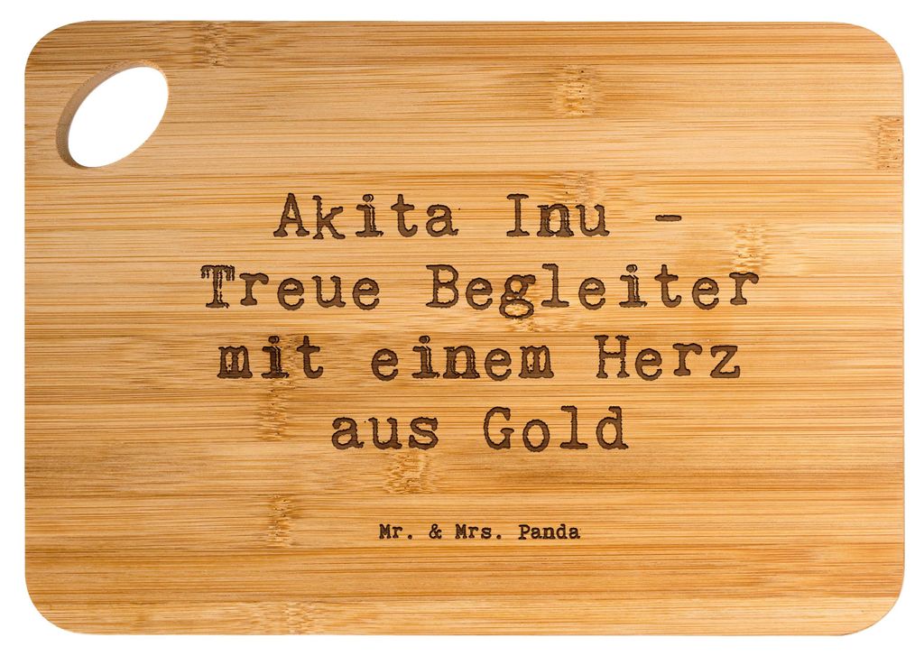 Mr. & Mrs. Panda Hackbrett Spruch Akita Inu Herz - Transparent - Geschenk, Hunderasse, Holzbrett, holzschneidebrett, Hundeliebhaber, schneidbrett, ...