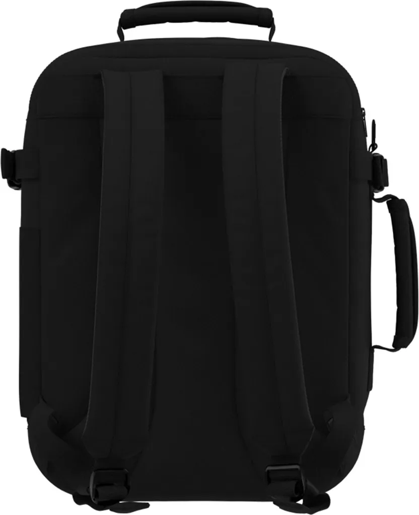 CabinZero Classic Tech 28L Absolu Noir - Sac à dos cabine avec compartiment PC