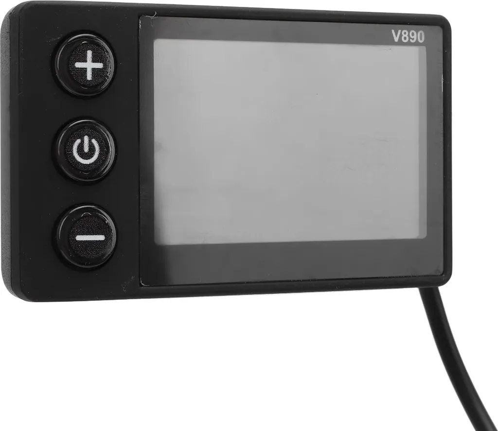 Écran LCD Vélo Électrique Multi-Tension avec Support de Montage Robuste