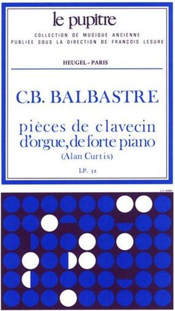 Pièces de clavecin, d'orgue et de fortepiano