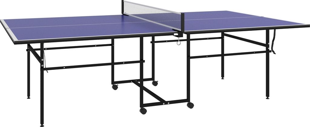 Stół do tenisa stołowego SPORTNOW z kółkami, składany Zdjęcie produktu 