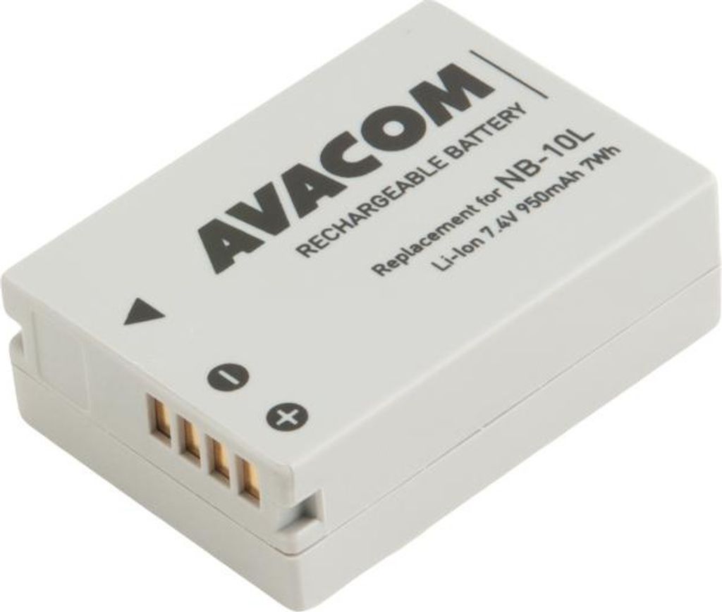Canon NB-10L Li-Ion 7,4V 950mAh 7Wh Immagine del prodotto 