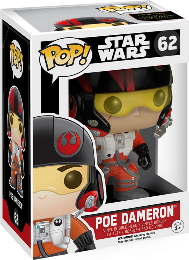 Star Wars - Poe Dameron 62 - Funko Pop! - Vinyl Figur
