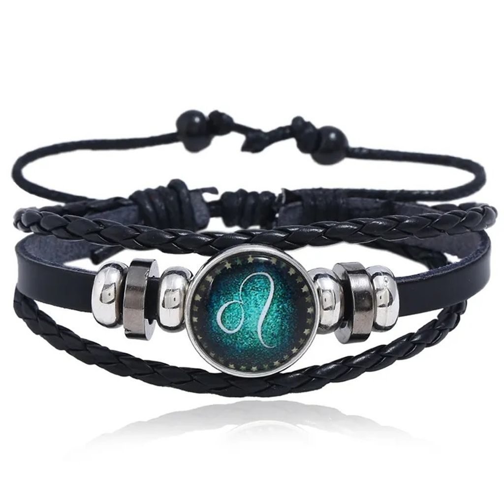 Bransoletka Astrologiczna Lew - Elegancja i Mistycyzm Zdjęcie produktu 