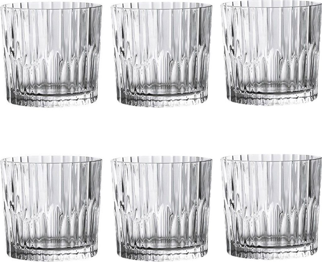 Whisky Gläser, 304 ml, Set von 6, Spülmaschinenfest, Kaffeetassen