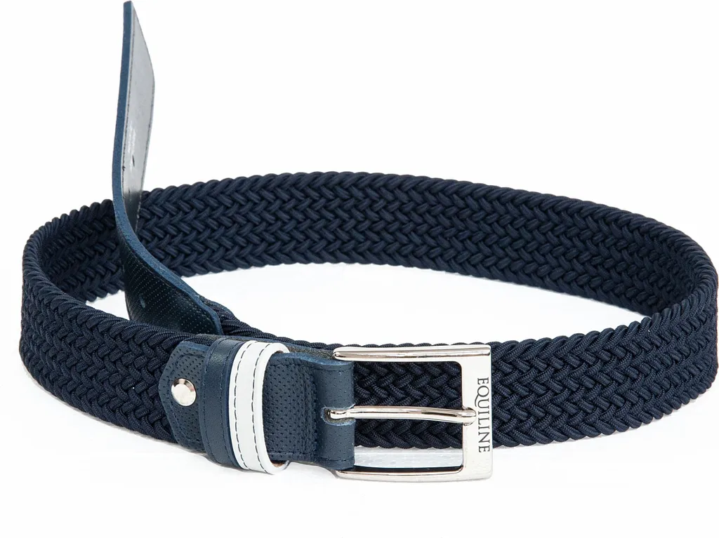 Ceinture de Sport Élastique Bleue Ebba Equiline Accessoire Équitation