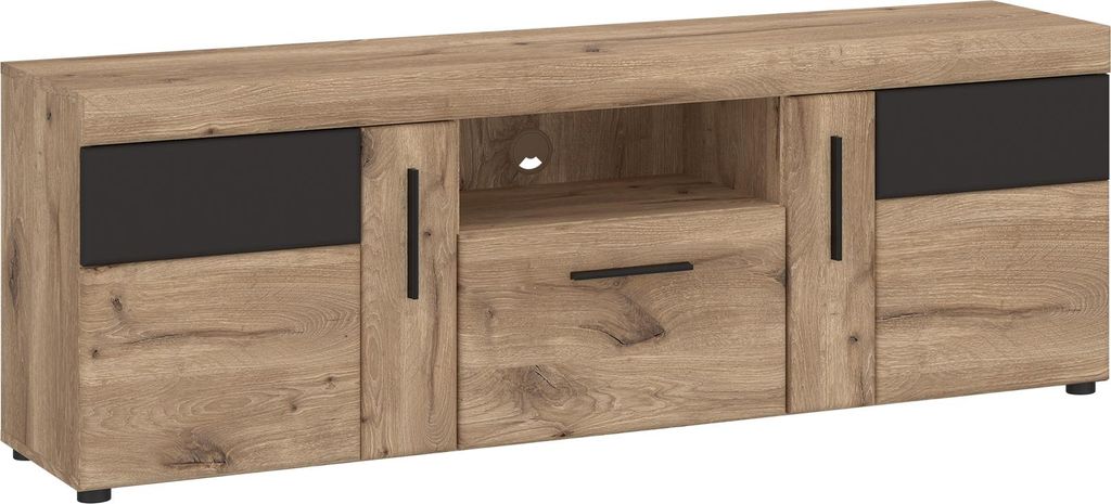 Lowboard GRANO von Wojcik Eiche / Kosmos Grau