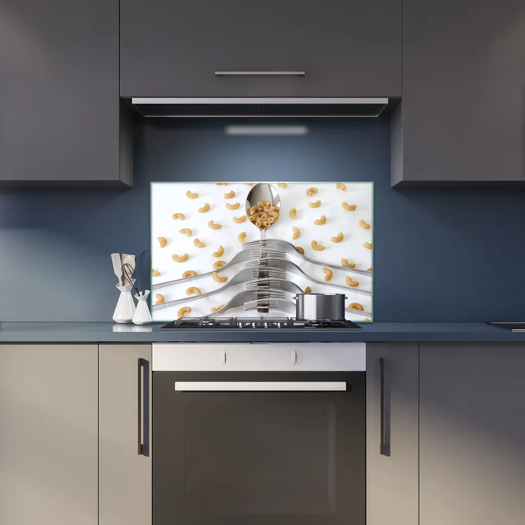 QTA Copertura Per Piano Cottura In Vetro Temperato 80x52 Cm - Protezione Antigraffio, Paraspruzzi E Superficie Lavoro Aggiuntiva