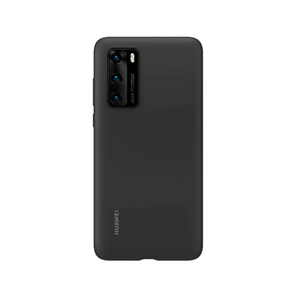 Handyhülle Huawei P40 Huawei Silikon Schwarz