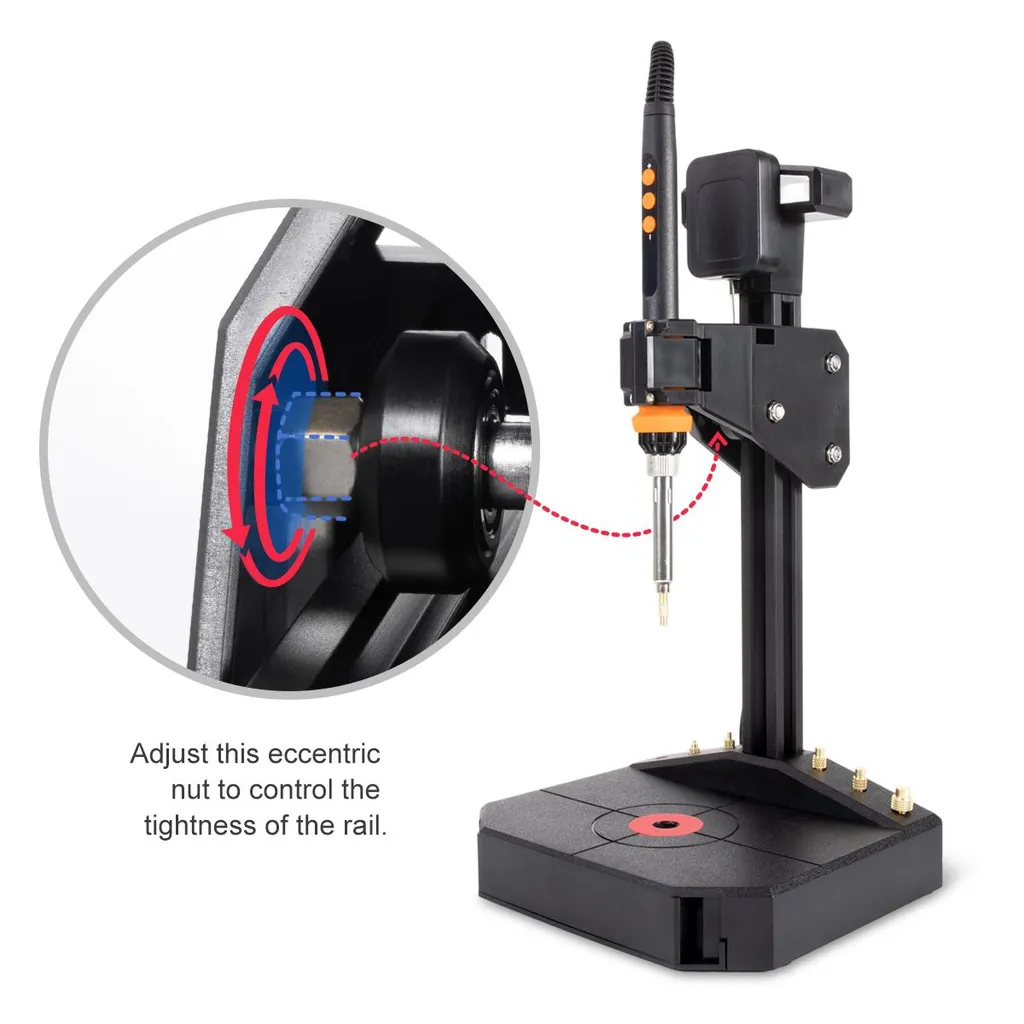Presse verticale à insertion Thermoset Mintion avec fer à souder 90W