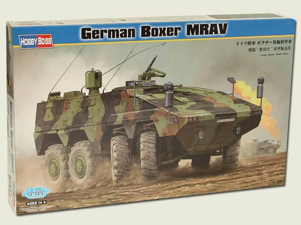 Boxer Allemand MRAV Hobby Boss 82480 Échelle 1:35 avec Photodécoupe Inclus