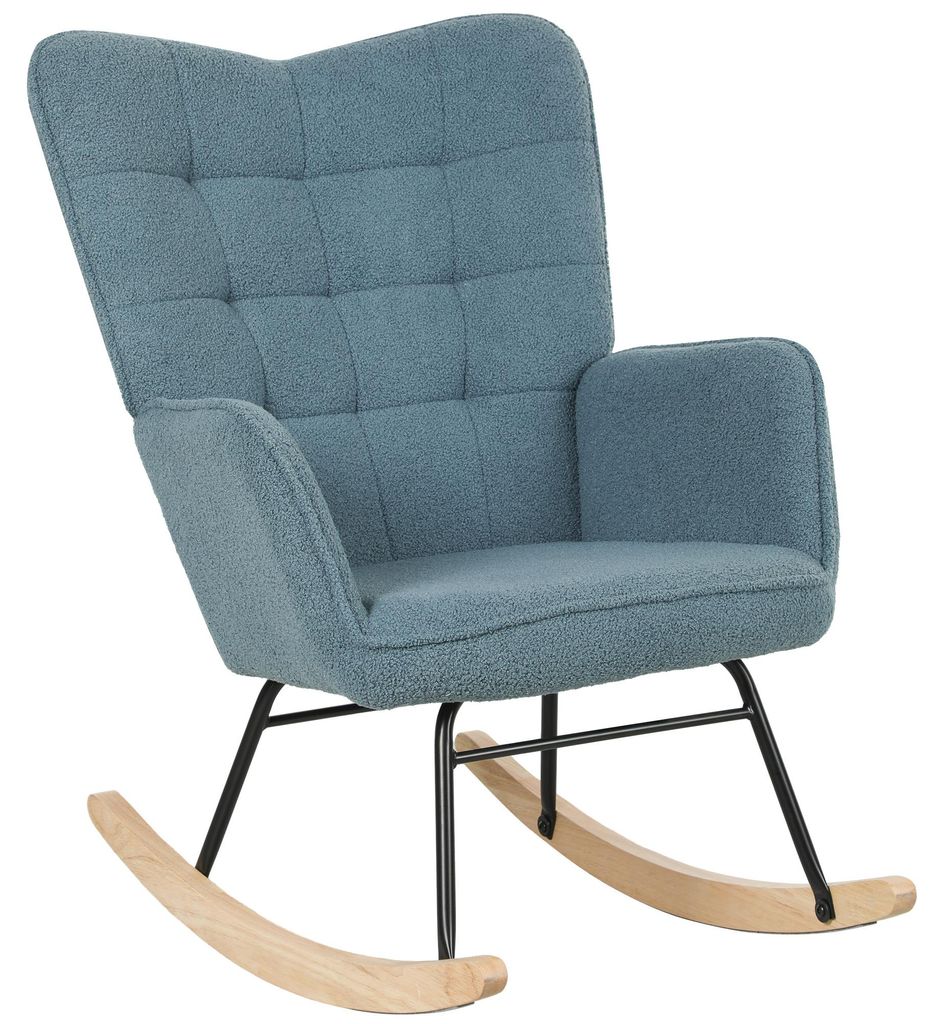 HOMCOM Schommelstoel, fauteuil, relaxstoel, geschikt tot Productafbeelding 