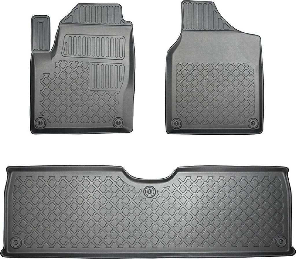 Z534777 TPE-GummiFußmatten passend für Seat Alhambra I 5/7Sitze 1995-08.2010