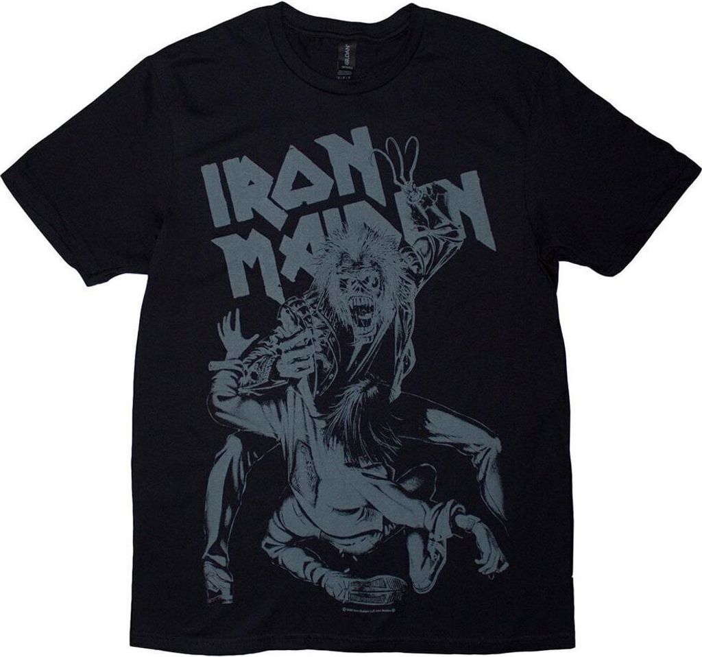 Iron Maiden No Prayer Claw Jumbo Grey Black L T-Shirt