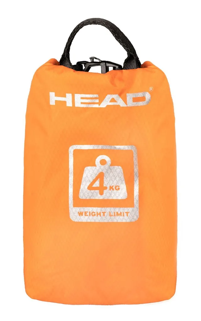 HEAD Foldable Backpack Orange sac à dos compact et résistant à l'eau - 4