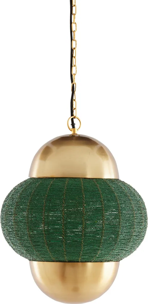 Lampada Cetara Light & Living Verde e Bronzo: Design Orientale E27 - 1