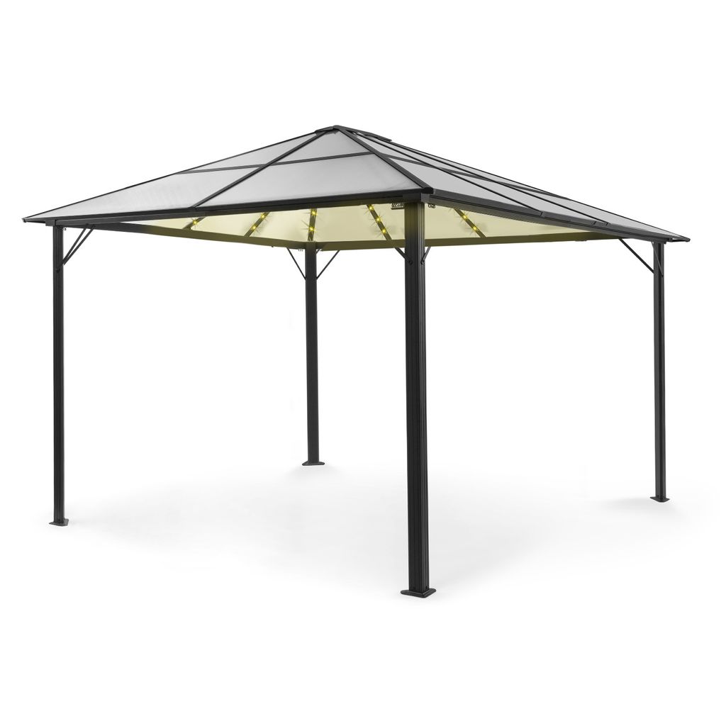Blumfeldt Pavillon 3x4m, Rostfreier Aluminium-Pavillon mit Produktbild 