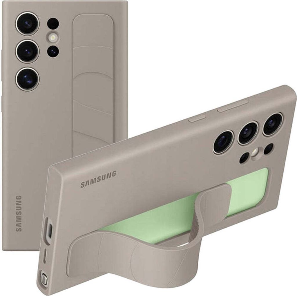 Samsung Standing Grip Case Taupe, Cover, Samsung, Galaxy Produktbild 11
