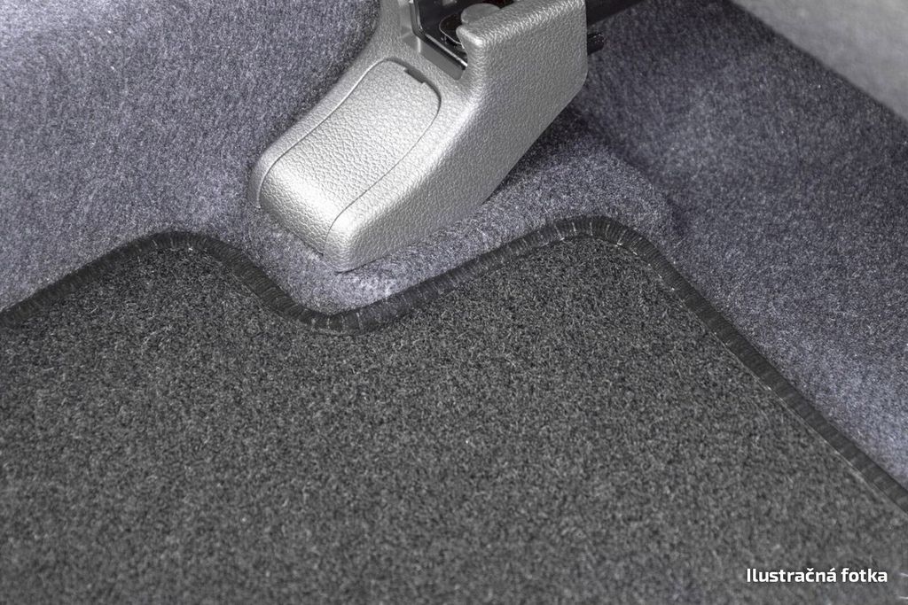J&J AUTOMOTIVE - Tapis De Sol Velours Noir Sur Mesure Pour Peugeot 308 2014-2021 Avec Logo