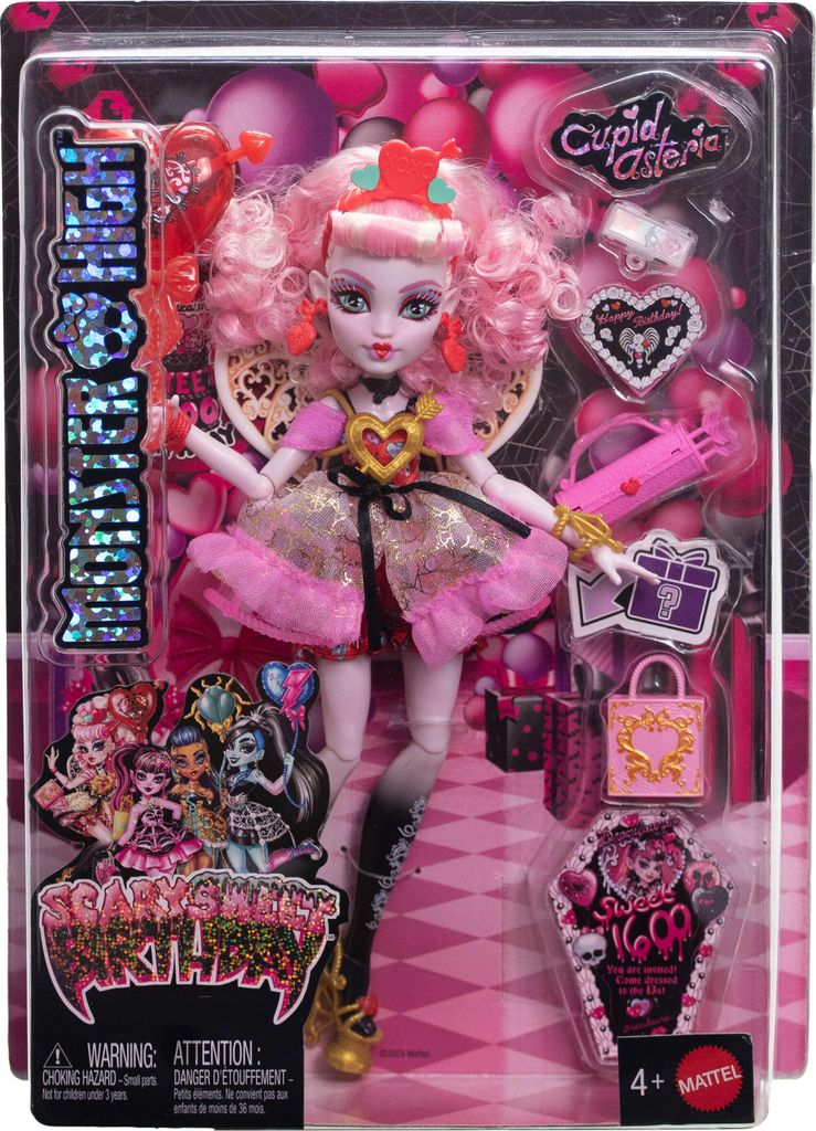 Mattel Monster High Děsivě sladká oslava CUPID JBG77 Obrázek produktu 