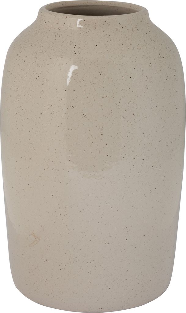 Storefactory Vase DOMSJÖ XL natur weiß | Ø18x30cm
