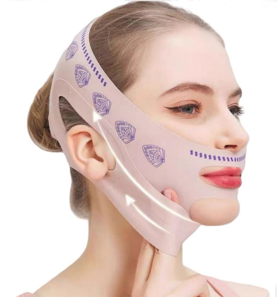 INF Maschera per lifting del viso durante il sonno Beige Immagine del prodotto 