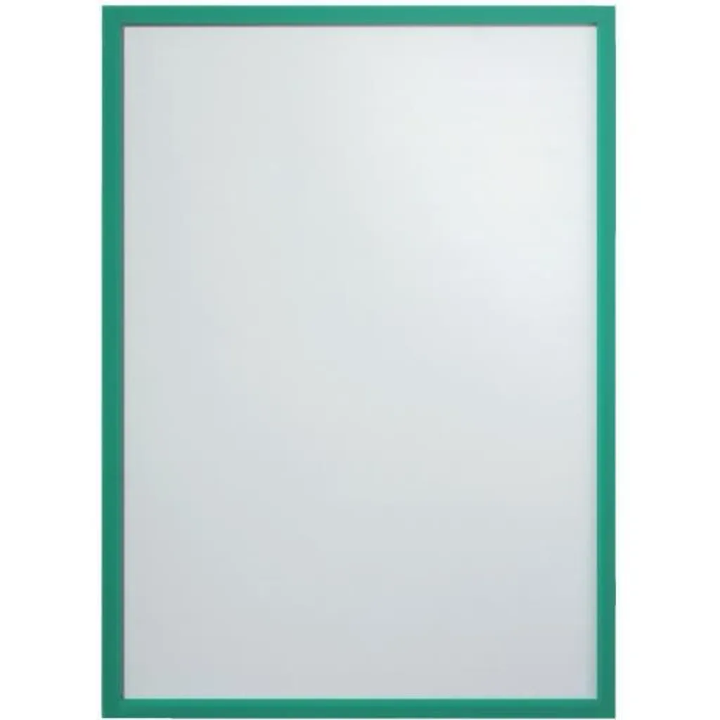 FRANKEN Tasca Magnetica A4 Verde - 10 Buste per Esposizione Prezzi