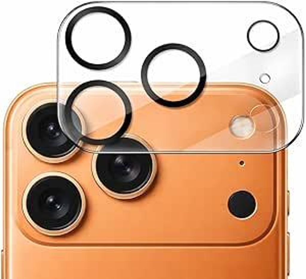 Kameraschutz für iPhone Kameraglas – 9H Gehärtet, Ultra-Kratzfest Passgenauer Schutz – iPhone 17 Pro Max / 1 Stück
