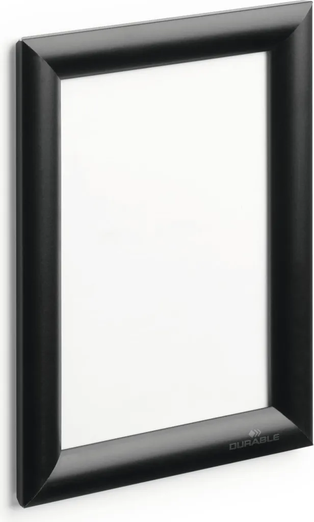 Cornice a Scatto A5 DURABLE Nero 479501 - Design Minimal per Uffici Moderni