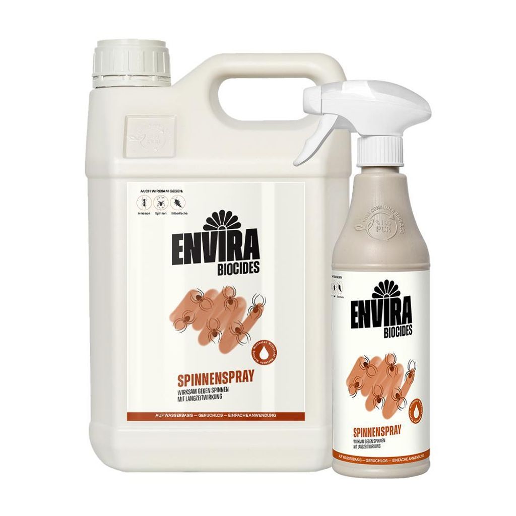 Envira Spinnen Abwehrspray im Nachfüllpack 5L+500ml Produktbild 