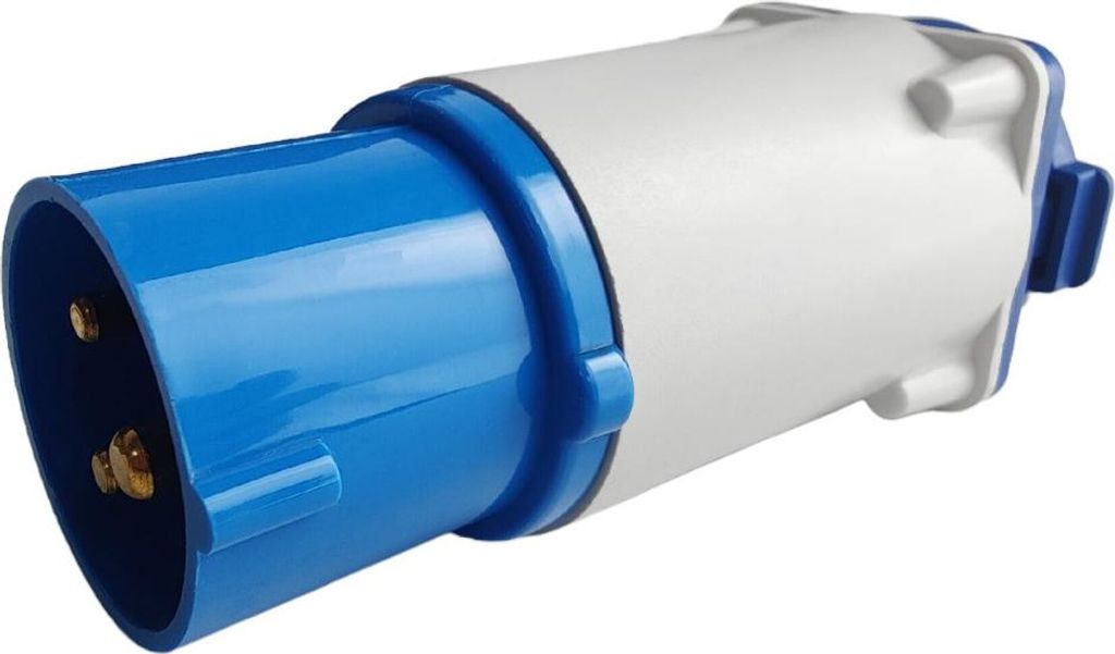 Marlanvil CEE Camping Adapter mit Stecker 16A auf 16A 250V Steckdose franz. Standard Stromadapter IP44 5682
