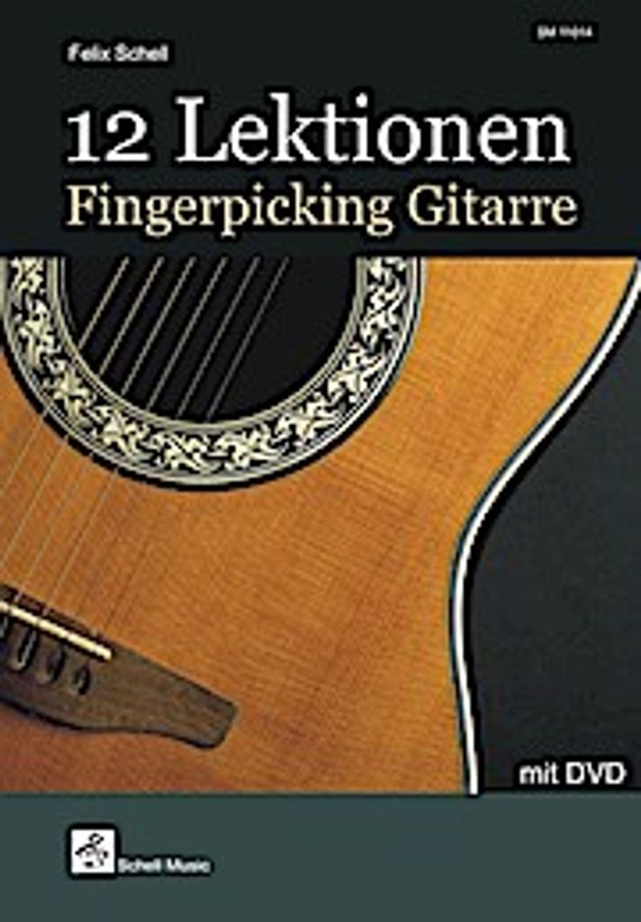 12 Lektionen Fingerpicking-Gitarre