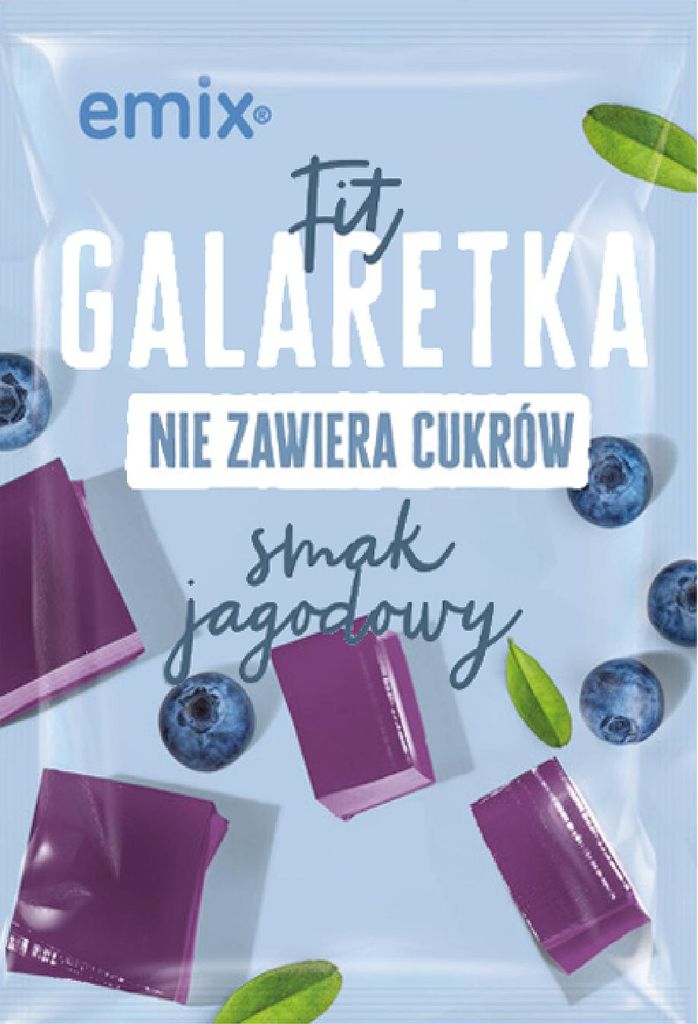 Emix Galaretka o smaku jagodowym bez cukru 25 g Obrázek produktu 