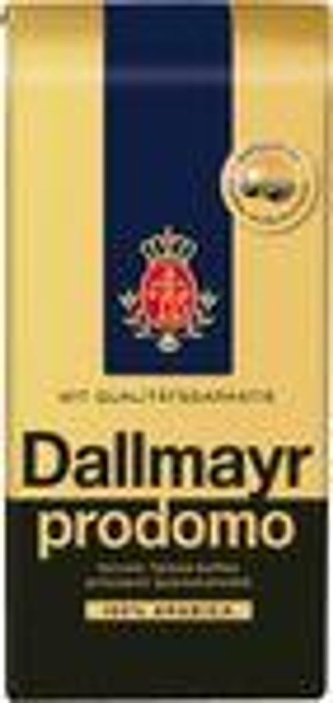 Dallmayr prodomo celozrnná káva Premium 500g 12 balení Obrázek produktu 