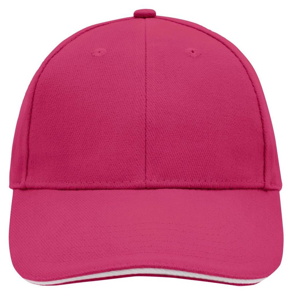 Myrtle Beach - Baseball-Mütze Sandwichschirm LT1307 (Einheitsgröße) (Pink)