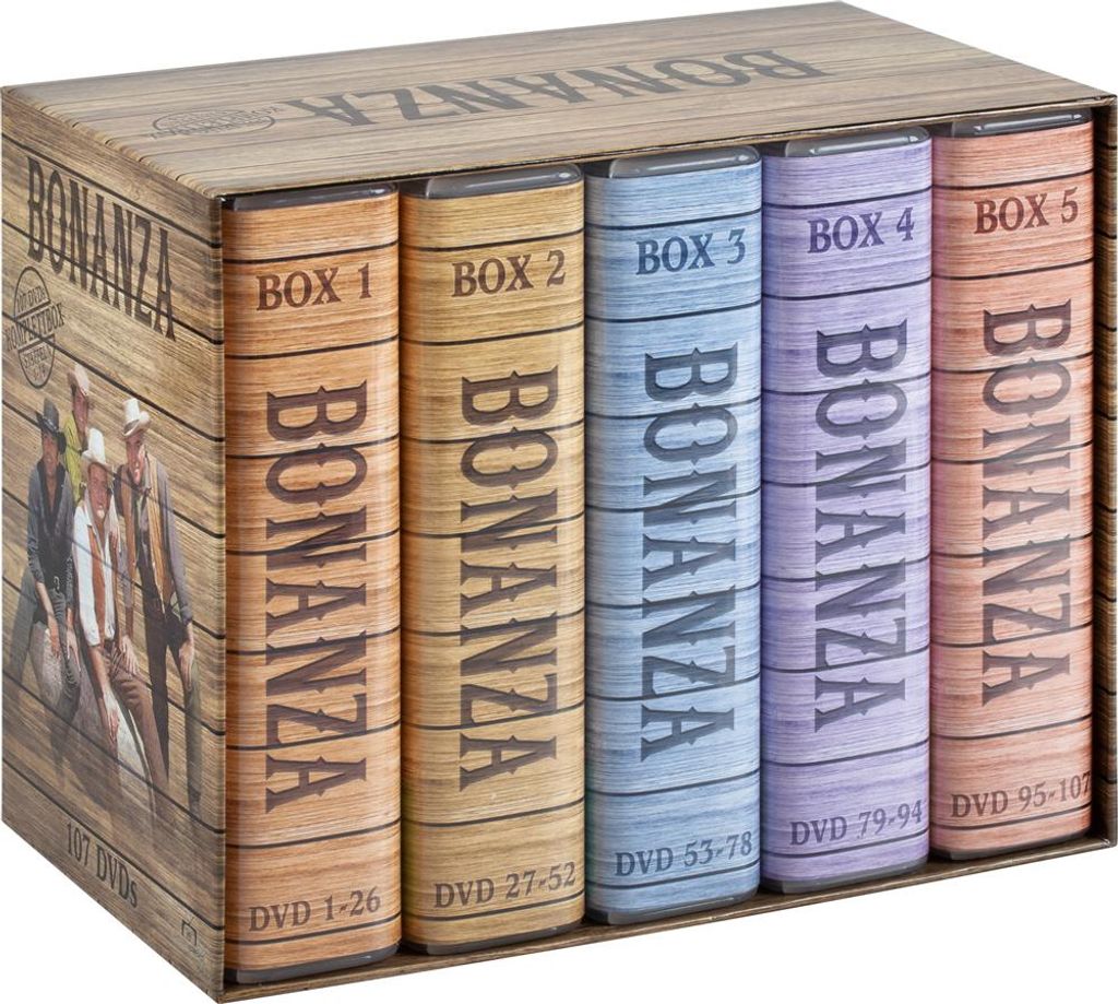 Bonanza - Komplettbox (Staffel 1-14) Produktbild 