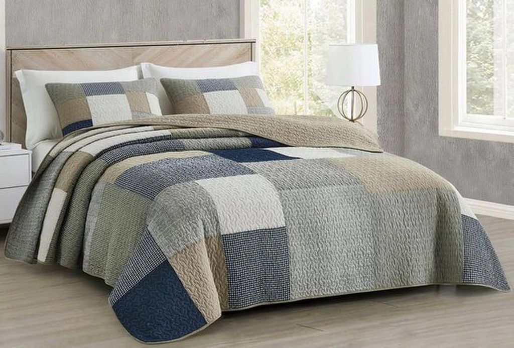 Lichtgewicht Patchwork Dekbedset für alle Jahreszeiten