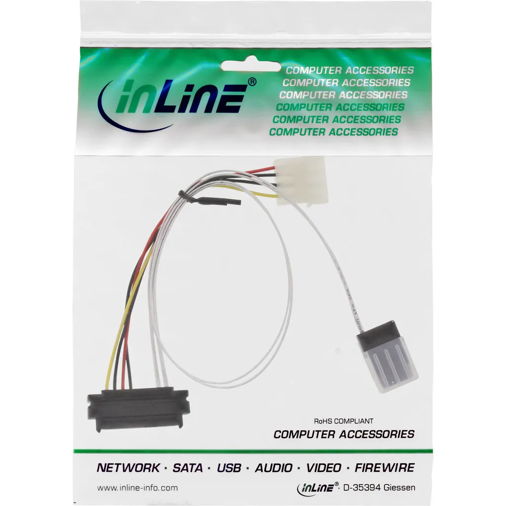 Cavo SAS InLine 27622: Collega HDD SAS a Controller Mini-SAS SFF-8087 - 3