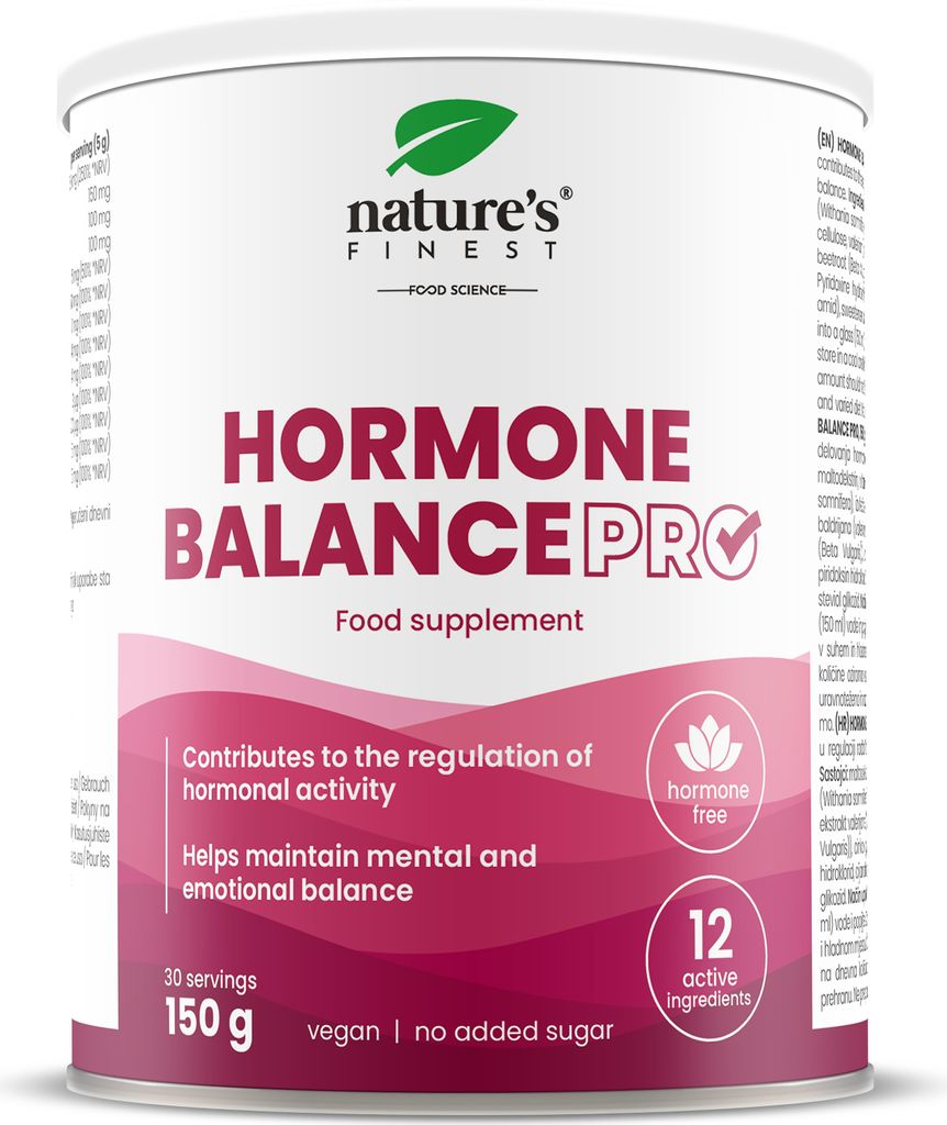 Hormon-Komplex für Frauen – mit Ashwagandha, B-komplex, Vitamin C - Nature's Finest - 150 g