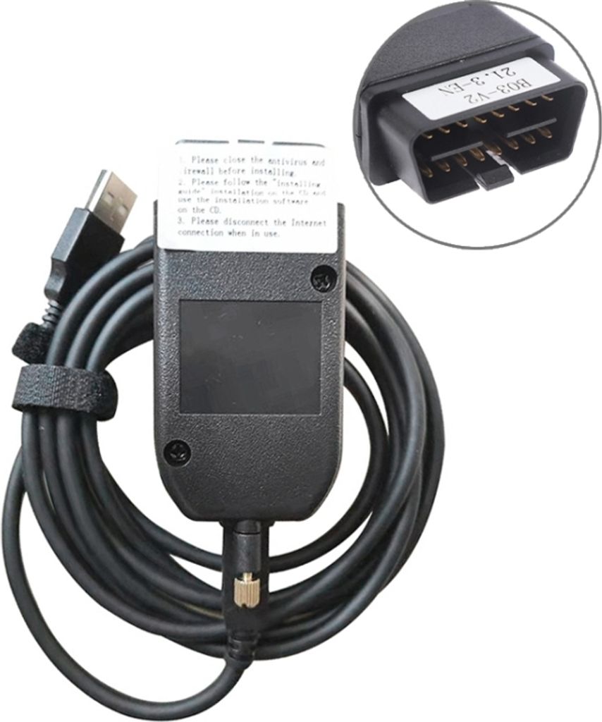 HEX ATMEGA162+16V8B+FT232RQ VAG 21.9 OBD2-Testkabel für Produktbild 